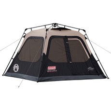 콜맨 케빈 텐트 Coleman Cabin Tent with Instant Setup Cabin Tent for Camping Sets Up in 60 Seconds 4인용, One Color
