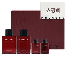 오디세이 로맨틱 스페셜 2종세트 (스킨 160ml + 에멀젼 160ml) 은은한 시트러스 플로럴향 쇼핑백 포함, 1개 - 오딧세이로맨틱스페셜2종세트