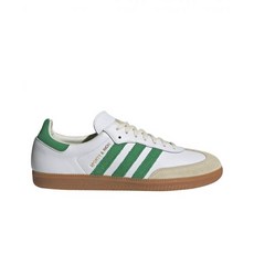 아디다스 정품 x 스포티 앤 리치 삼바 OG 클라우드 화이트 그린 Adidas x Sporty & Rich Samba OG Cloud White Green