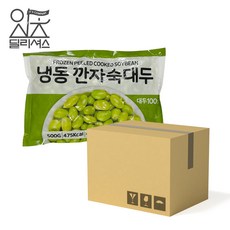 지엔씨 깐 자숙대두 1box (500g x 20개) 풋콩, 500g, 20개