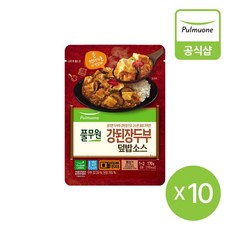 풀무원 [풀무원] 큰건더기강된장덮밥소스170g 10개, 170g