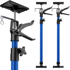 텔레스코픽지지대 천장봉 벽 막대 거치대 경사면 고정 2팩50-115cm... 1개, 높이 조절 50-115cm * 1개