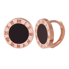 14k오닉스마름모귀걸이