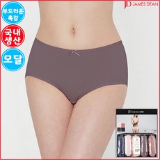 제임스딘 여성 맥시 팬티 국내산 면모달 5매입 JHWPX079