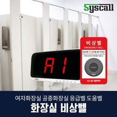 화장실 비상벨 수신기 세트, 세트1)수신기1+호출벨1+사인보드1, 1개