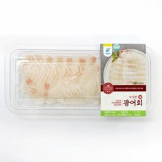 은하수산 프리미엄 숙성회 120g 골라담기 (광어/연어/우럭/참돔/밀치/농어/홍어/송어/도다리), 숙성한 홍어회100g(소스증정)