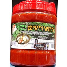 춘향이 냉면 비빔장 춘향 이 2k x6업소용 식자재 식당용 단체 급식용 식재료 대용량, 2kg, 6개