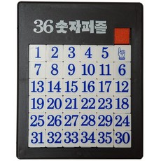 IQPLUS 퍼즐, 1세트, 슬라이딩/숫자36p, 1개