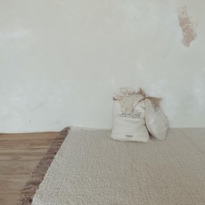 그레이맨션 핸드메이드 포르투갈 코튼 러그 베이지(New material), Medium