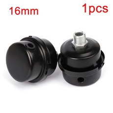 공기 압축기 부품 금속 공기 압축기 흡입 필터 소음 머플러 소음기 스레드 블랙 실버 13mm 16mm 20mm, 1개, 5.as picture