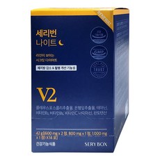 NEW 세리박스 세리번 나이트 14포 (2주분) v2, 1개, 42g - 브이포뷰티