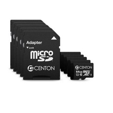 Centon Electronics MP 에센셜 SDHC 카드 휴대폰 태블릿 카메라 등을 위한 얼티밋 메모리 카드 64GB, 64 GB, 5 Pack, 1개