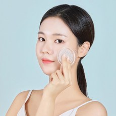  퓨얼잇 모공 세안 브러쉬, 투명화이트, 1개 