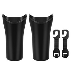 거치대 우산걸이 자동차 1+1 우산꽂이 휴지통 쓰레기통 트래쉬캔 SG-3DD19-8166, 2개