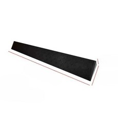 경사로 발판 문턱경사로 단차해소기 문틈 5cm 6cm, 80 그레이 6cm, 1개