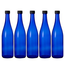 블루보틀 와인병 블루 솔라 워터 문워터 5병 BLUE BOTTLE, 5개