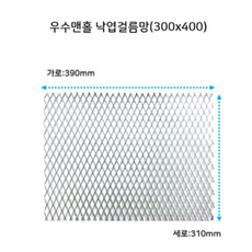 우수맨홀 낙엽걸름망, 1매