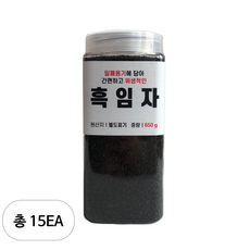대한농산 통에담은 흑임자, 650g, 15개
