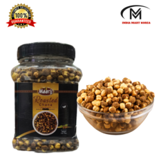 Roasted chana with skin Black chana roasted (로스띠드짜나 )400G1개, 1개