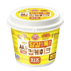 오뚜기 달걀하나톡넣는 쌀컵케이크 치즈, 60g, 100개