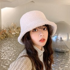 부드럽고 찰기가 있다 피부 친화 스타일리쉬 가을 계보 따뜻함 인싸템 벙거지 여성 트렌드 털 클로슈햇