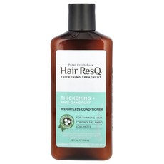피탈후레쉬 Hair ResQ 씨크닝 컨디셔너 비듬 방지 355ml(12fl oz), 1개, 355ml