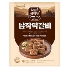 모닝하임 임꺽정 납작떡갈비1kg, 3개
