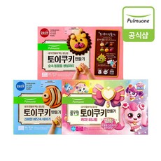 [G][풀무원] 토이쿠키 3개(숲송동물1개+바닷속1개+캐치티니핑1개), 3개, 300g