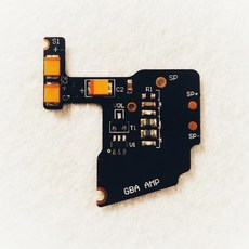 그립 오디오 앰프 제거 사운드 향상 Nintendo GameBoy 모듈 GBA 호환 Advance EMI, 1개