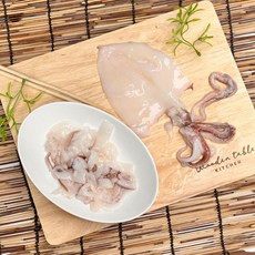 푸르디 제주 손질 한치 2팩 1kg 제주수산 명품한치, 2개
