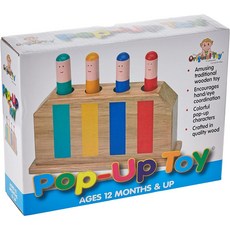 Galt Pop Up Toy Galt 팝업 장난감, Multicolor, 1개 - 팝업스퀴즈장난감