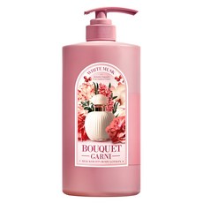 부케가르니 모이스처 바디로션 화이트머스크향, 1L, 1개 1000ml, 1개