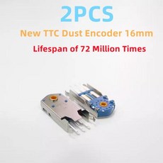 엔코더 TTC 마우스 휠 더스트 7mm 9mm 11mm 13mm 15mm 2 신제품, 10) 2PCS 16MM, 2개