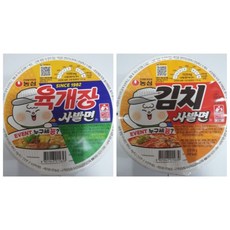 농심 육개장86g +김치사발면86g 24개 상품 이미지
