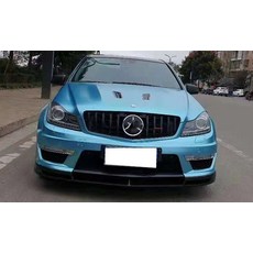 벤츠 W204C180C260 튜닝 C63AMG 바디킷 프론트 레버 리어 레버 범퍼 센터넷 사이드군에 적용했다., 18 GT 미드넷