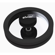 ELVON LP 청소 라벨보호기, 99개, 블랙
