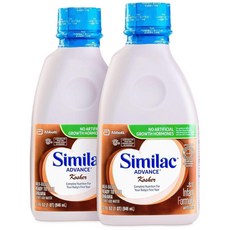 Similac Advance Kosher Infant Formula 씨밀락 어드밴스 코셔 인펀트 포뮬러 0-12개월, 2개, 946ml