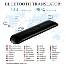  통역기 Wooask 실시간 언어 번역기 포켓 음성 여행 학습용 144 G5 Pro, 2.G5 White offline 