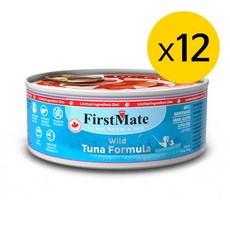 퍼스트메이트 그레인프리 고양이캔 참치 156g x12캔, 단품