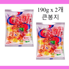 킨조 젤리 과일 믹스 190g 2봉 CHILLOUT PACK 한천 Jelly