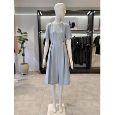 [ZOOC] 주크여성 핀턱 주름포인트 반소매 원피스_V242MSE939(3594686) 백화점