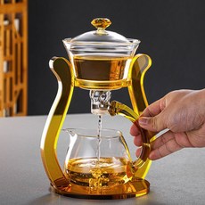 WARM티메이커 쇠구슬 자석 찻잔세트 차주전자 선물용, 1세트