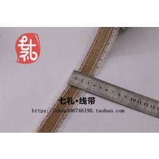 러플 레이스캐노피 플라워레이스 25 센치 베꼬챙이 꽃레이스 단지 관 핸드메이드 DIY 장식 주자일로프 웨빙 크리스마스 롤, L6 （10메터 ）