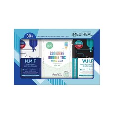 메디힐 마스크팩 30팩 세트 아쿠아링앰플 미백수분블랙 진정버블톡스세럼 올리브영
