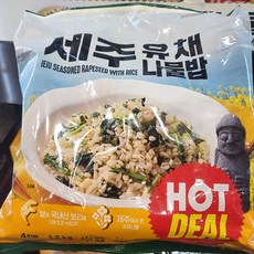 제주 유채 나물밥 300g x 4입 1.2kg