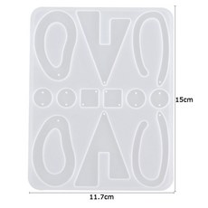 레진아트 레진공예 실리콘몰드 diy 공예 레진 실리콘 석고방향제만들기 비누만들기 심심할때할만한것 원데이클래스 금형 도구 귀걸이 펜던트 라운드 하트 uv 에폭시 수지 보석 키