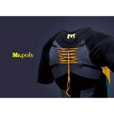 닥터코르셋 미스터폴리 어깨통증교정 자세교정 거복목 일자목 트레이닝, 블랙