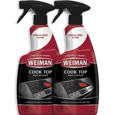 Weiman Cooktop Daily Cleaner 22Oz 와이만 쿡탑 데일리 클리너 650ml 2팩 1세트