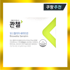 콴첼 보스웰리아 세라트린 1개월분 관절엔 콴첼 관첼