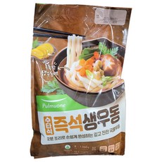 풀무원 수타식 즉석생우동 195g X 8 코스트코, 단품